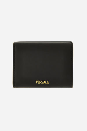 Virtus Trifold Wallet In Calf Leather
