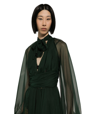 SHORT CHIFFON DRESS