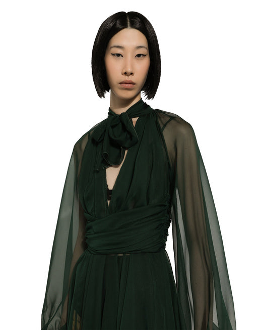 SHORT CHIFFON DRESS