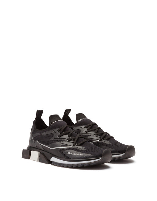 STRETCH MESH SORRENTO SNEAKERS WITH LOGO