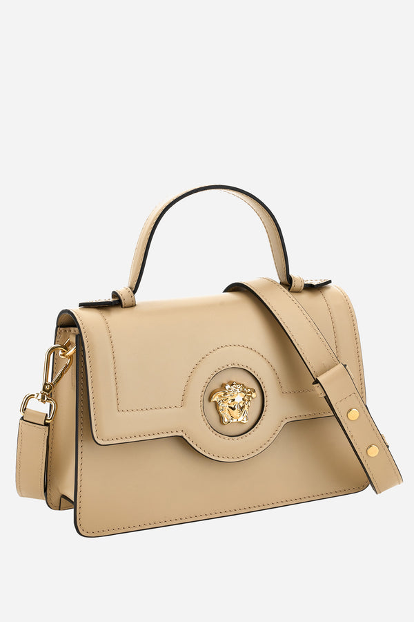 La Medusa Small Top Handle In Calf Leather