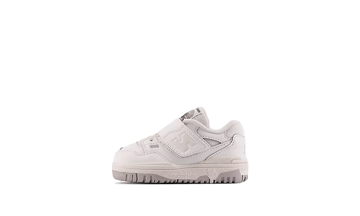 New Balance 550 Bungee Lace Top Strap White