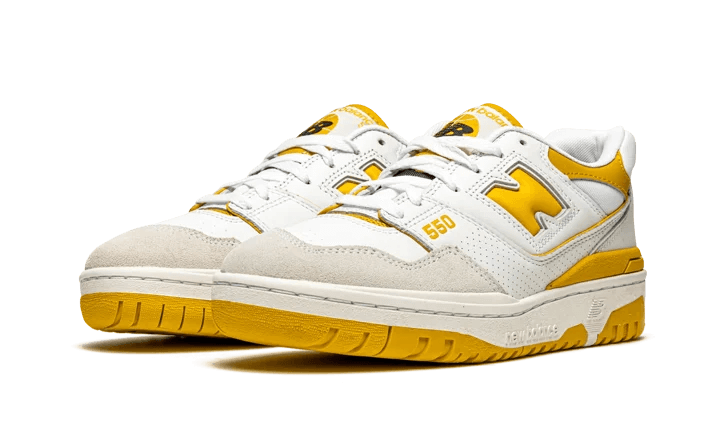 New Balance 550 Sea Salt Varsity Gold - BB550LA1