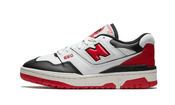 New Balance 550 White Red Black - BB550HR1