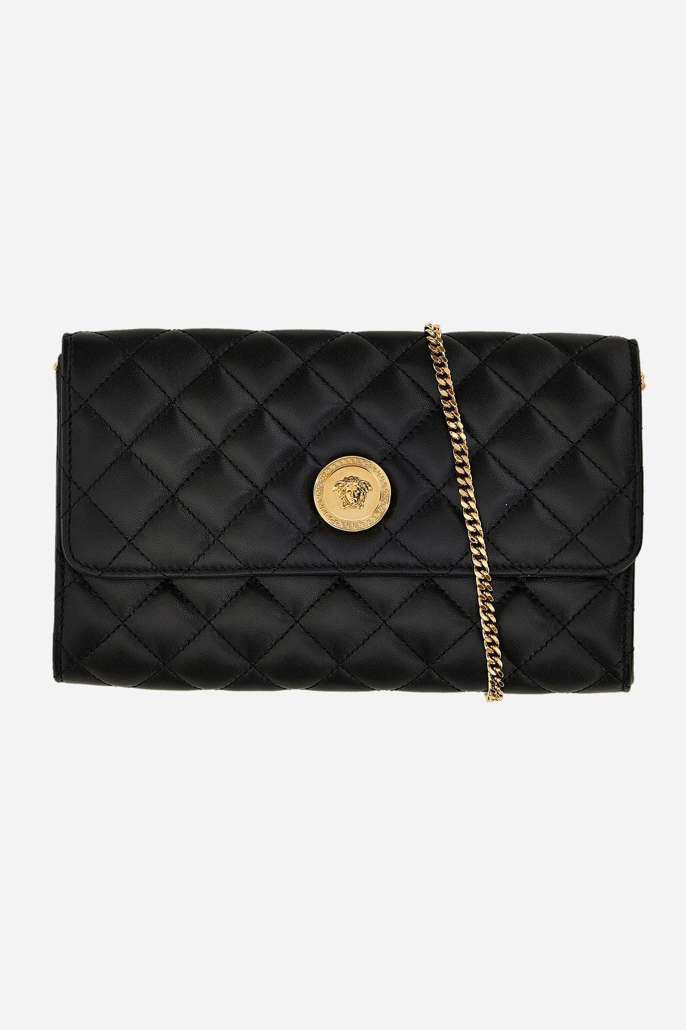 Icon Wallet On Chain In Quilted Lamb Leather