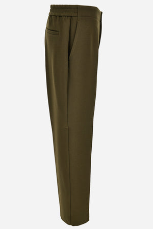 Jogger Pant In Double Splittable Bistretch Wool Fabric