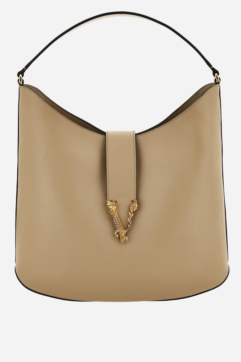 Virtus Hobo Bag In Calf Leather