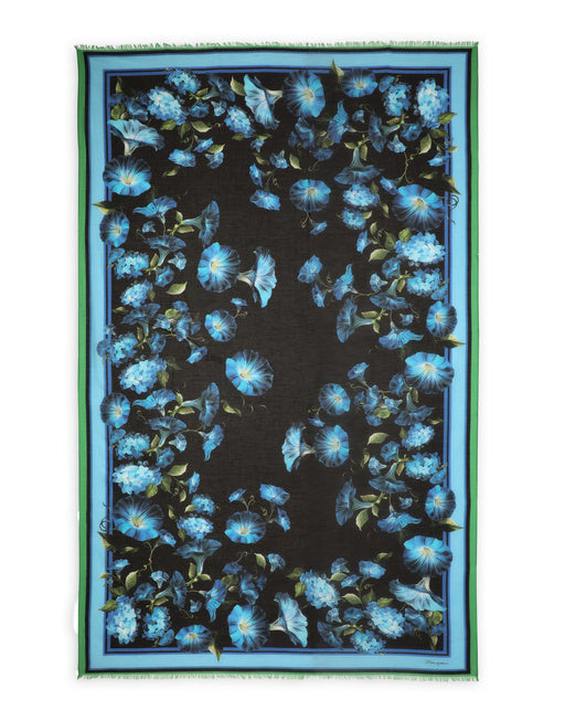 COTTON SARONG WITH BLUEBELL PRINT (110 X 190)