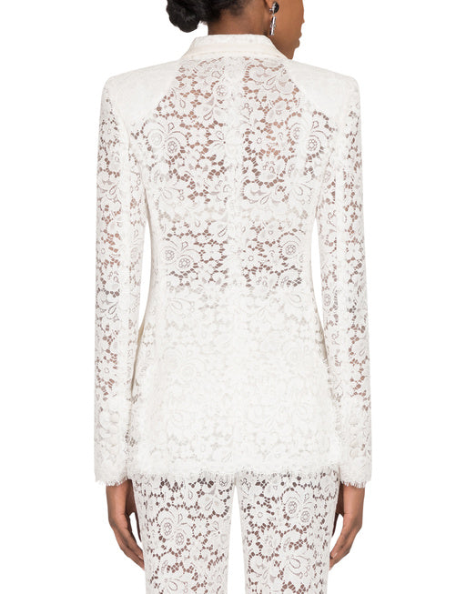 LACE JACKET WITH EDGE DETAILING