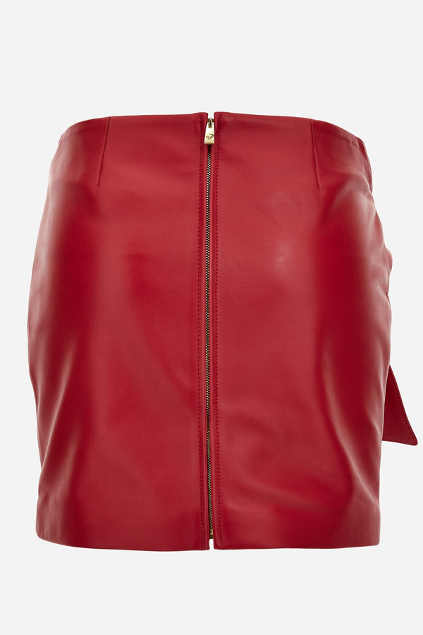Skirt Leather In Lamb