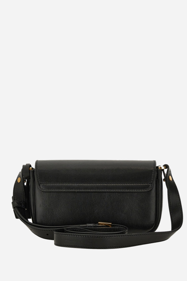 Versace Tag Mini Bag In Lamb Leather