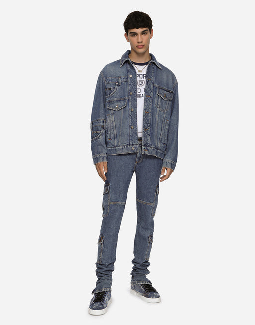 PATCHWORK DENIM JACKET