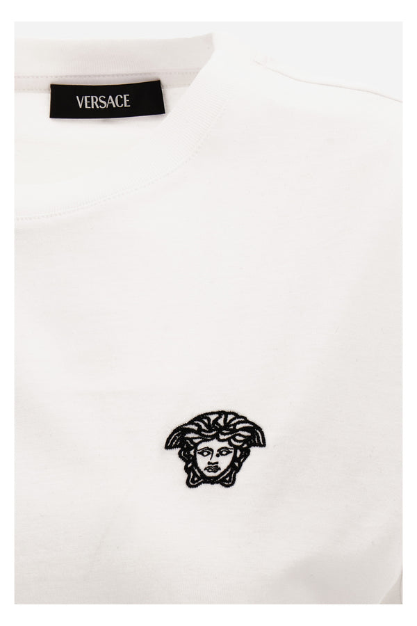 T-Shirts In Jersey-Medusa Embroidery