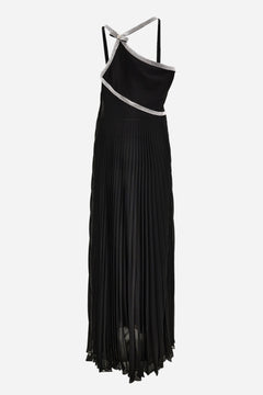 Gown In Techno Georgette
