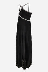 Gown In Techno Georgette