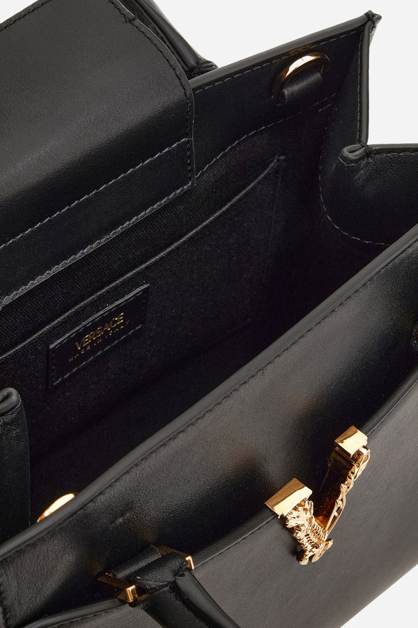 Virtus Small Top Handle In Calf Leather