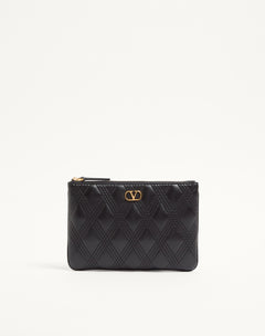 Pochette Valentino Garavani Quiltie 67 In Nappa Trapuntata