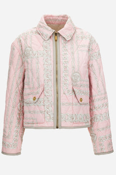 Blouson In Poly Medusa Chain Allover Printed Reversible