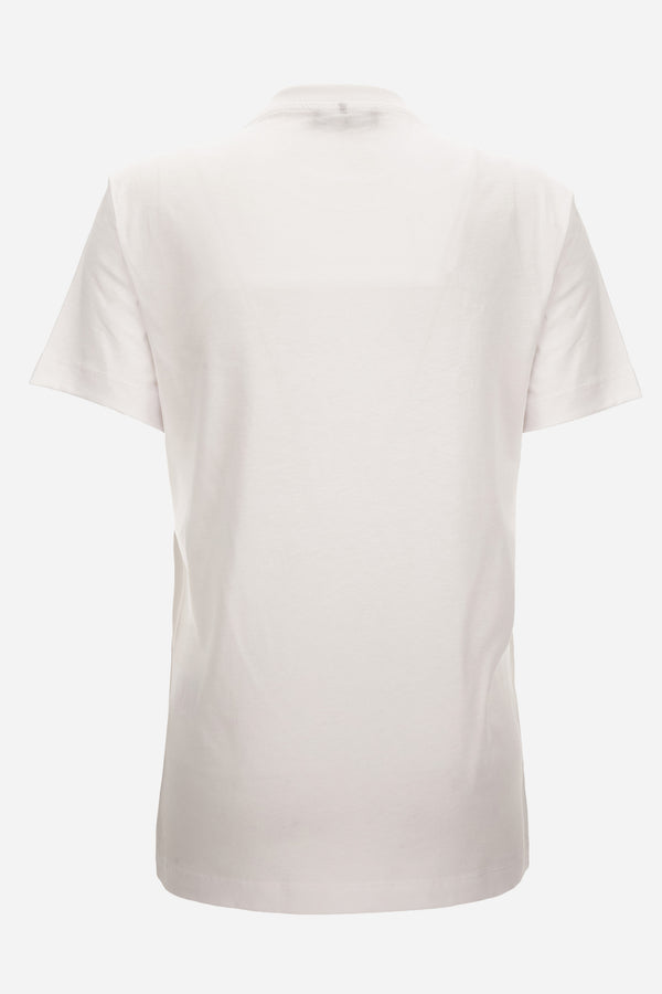 T-Shirts In Jersey-Medusa Embroidery
