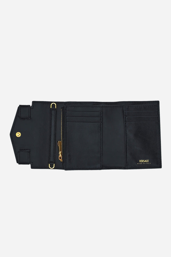 Medusa 95 Small Wallet In Calf Leather