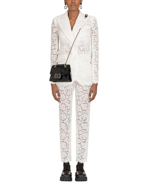 LACE JACKET WITH EDGE DETAILING