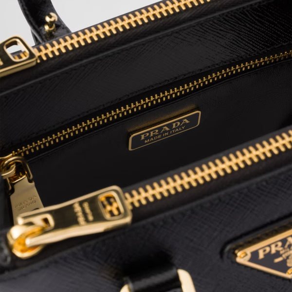 Galleria Mini Saffiano Vernice Black