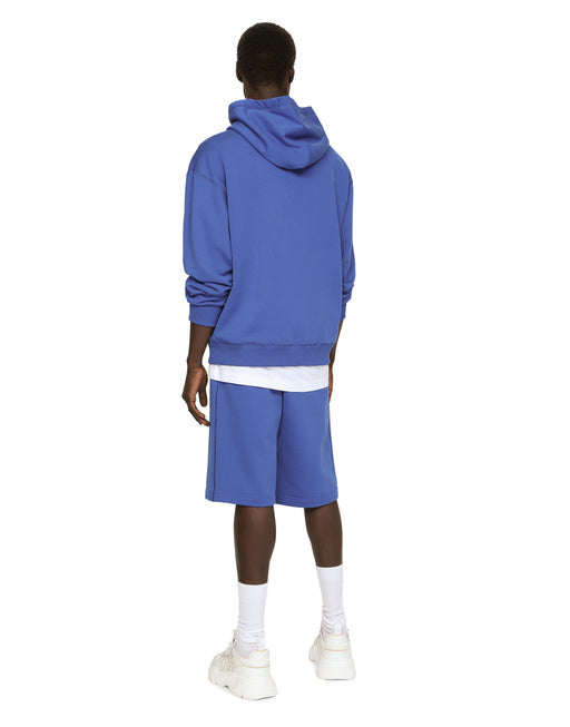 JERSEY JOGGING SHORTS WITH LOGO TAG