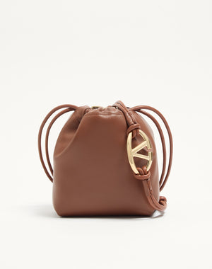 Mini Borsa A Sacchetto Vlogo Pouf In Nappa