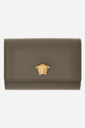 La Medusa Businnes Card Holder In Grainy Calf Leather
