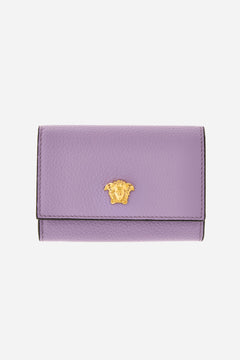 La Medusa Businnes Card Holder In Grainy Calf Leather