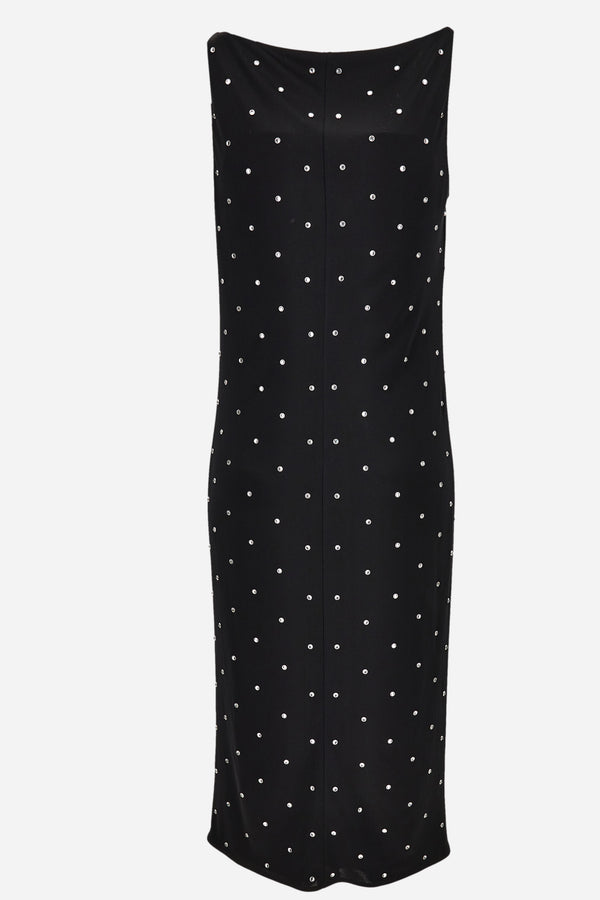 Cocktail Dress In Responsible Vicose Liquid Jersey