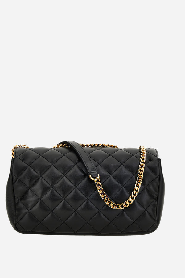 Icon Sm Shoulder Bag In Quilted Lamb Leather