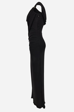 Gown In Responsible Vicose Liquid Jersey