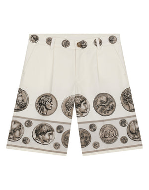 COIN-PRINT DRILL SHORTS