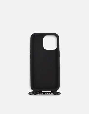 RUBBER IPHONE 13 PRO COVER WITH EMBOSSED LOGO