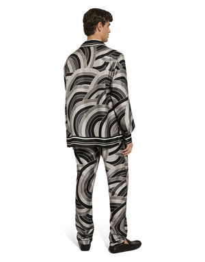 PRINTED SILK SHIRT