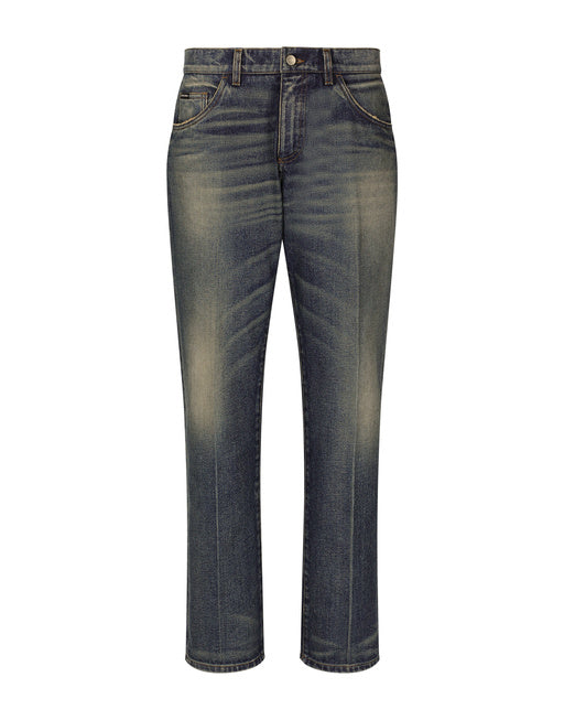 CLASSIC BLUE DENIM JEANS