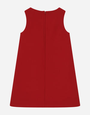 SLEEVELESS DRESS WITH PATCH