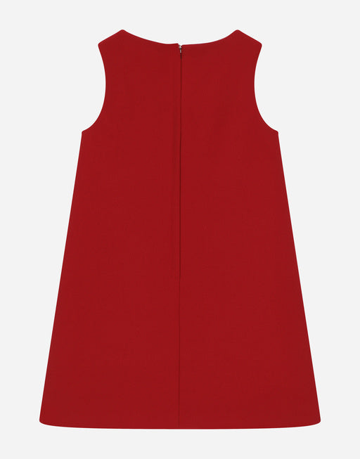 SLEEVELESS DRESS WITH PATCH