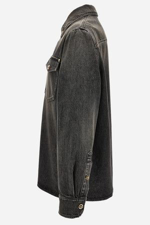 Shirt Denim In Denim Stop Wash Dirty Black