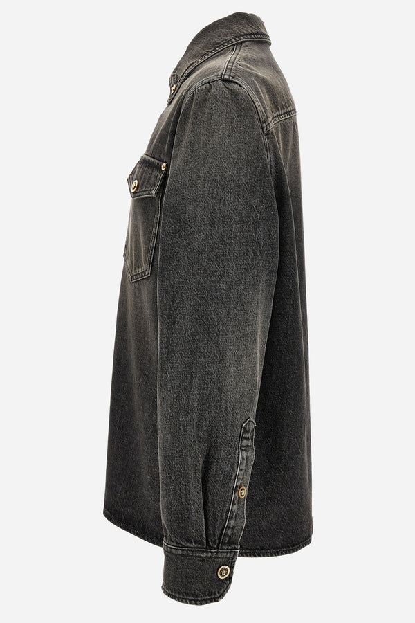 Shirt Denim In Denim Stop Wash Dirty Black