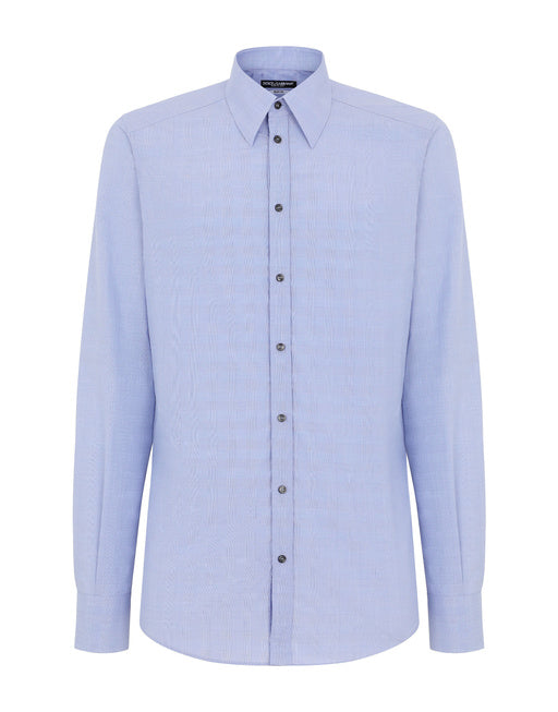 GLEN PLAID COTTON MARTINI-FIT SHIRT