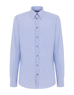 GLEN PLAID COTTON MARTINI-FIT SHIRT