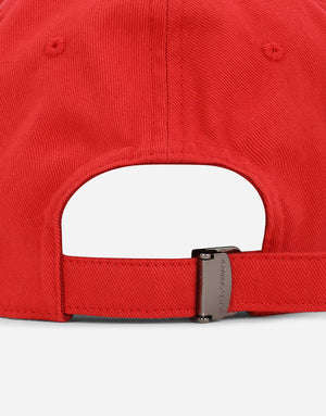COTTON BASEBALL CAP WITH DG PATCH
