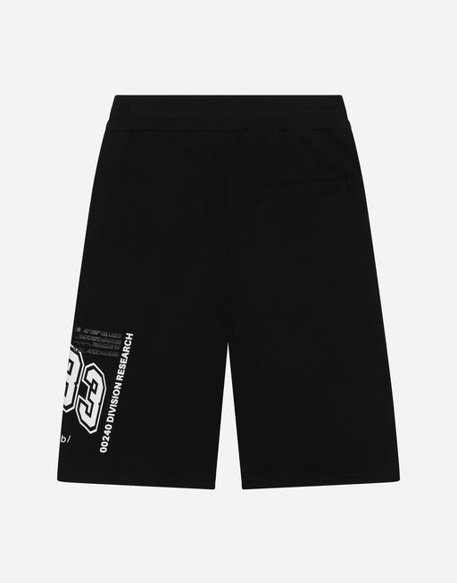 JERSEY SHORTS WITH DGVIB3 LOGO PRINT