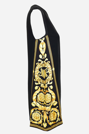 Dress In Fabric Enver Satin-Print Baroque Heritage