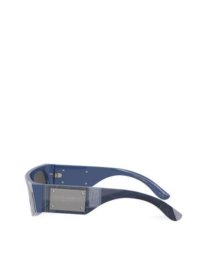 PATCHWORK DENIM SUNGLASSES