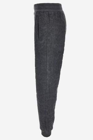 Sweatpant In Baroque Towel Stitch Jacquard Fabric