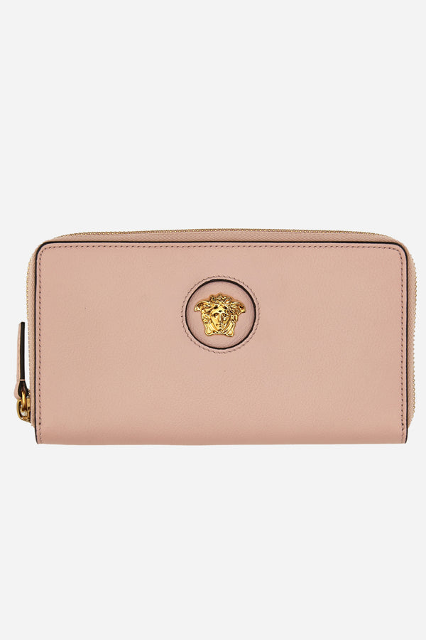 La Medusa Long Wallet In Calf Leather