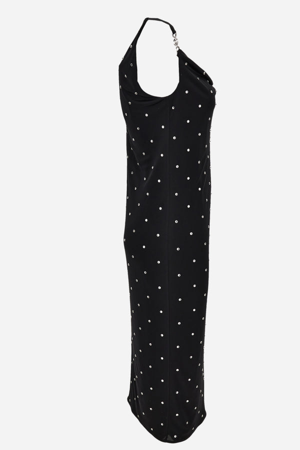 Cocktail Dress In Responsible Vicose Liquid Jersey